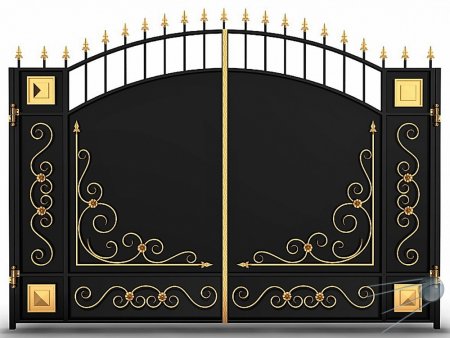 Рувита кованые ворота