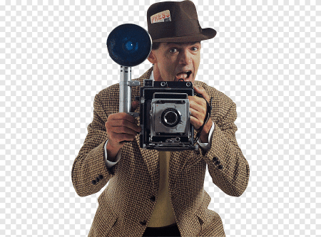 Фотограф с фотоаппаратом