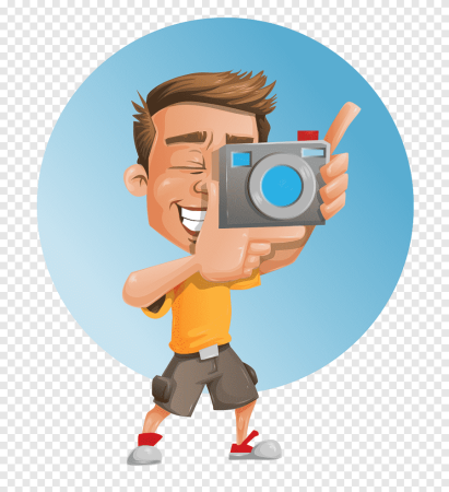 Парень с фотоаппаратом