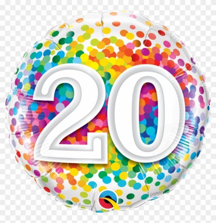 Цифра 18 Золотая