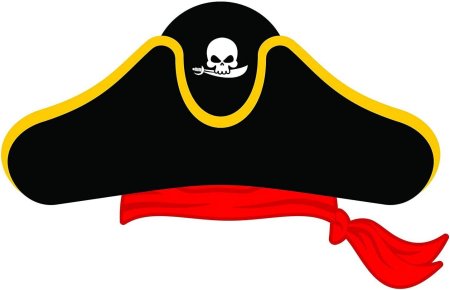 Пиратская шляпа арт