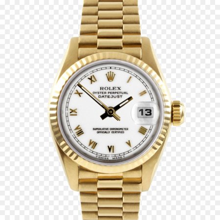 Золотые часы Rolex PNG
