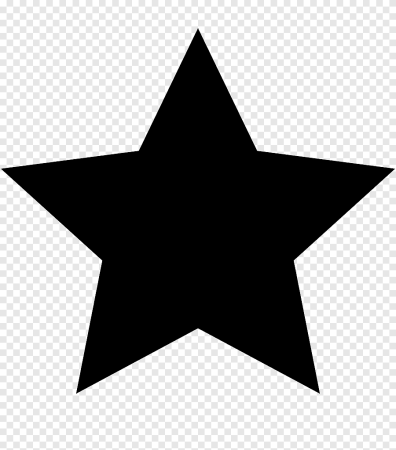 Белая звезда на черном фоне