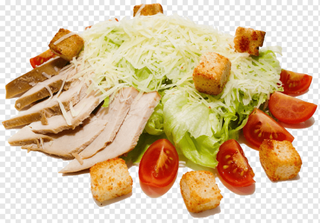 Salat Цезарь White