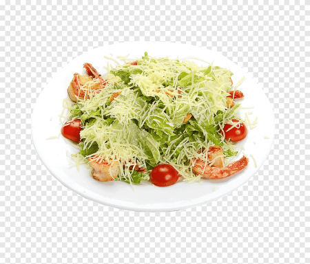 Салат Цезарь клипарт