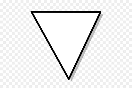 Плитка equipe triangolo White Matt