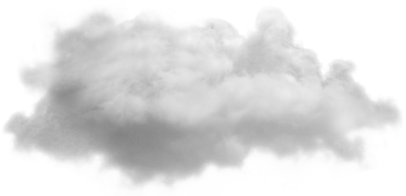 Прозрачные облака на прозрачном фоне