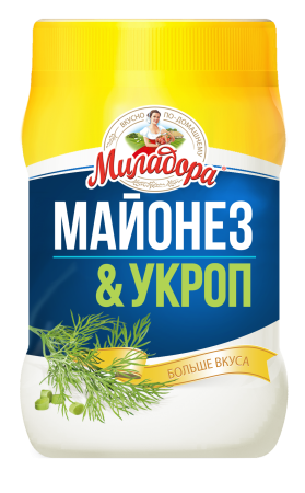 Майонез в тарелке