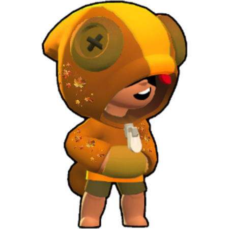 Леон из Brawl Stars хромакей