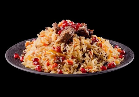 Плов по-узбекски в казане