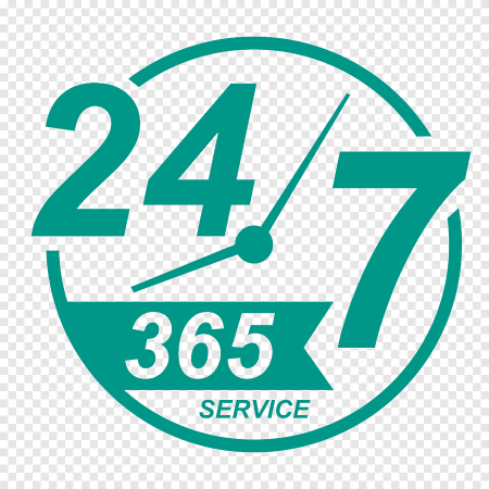 Значок 24/7