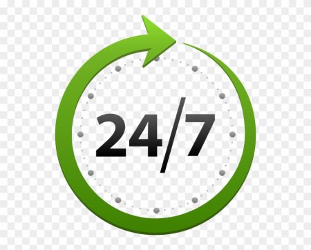 Значок 24/7