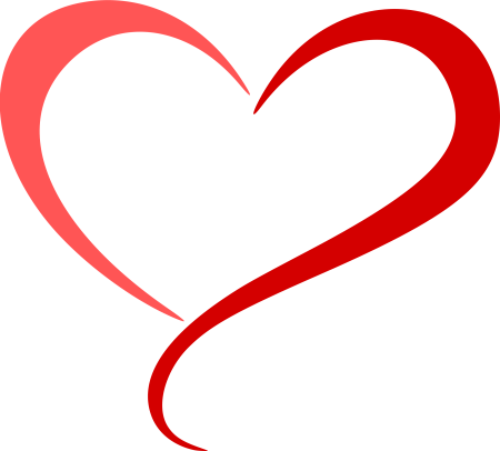 Сердечки на прозрачном фоне