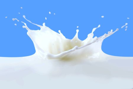 Молоко капли