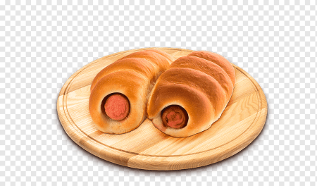 Пирожки с сосиской
