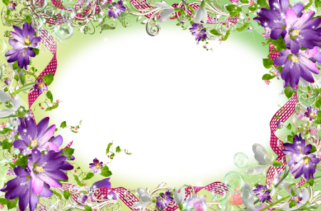 Рамка цветы