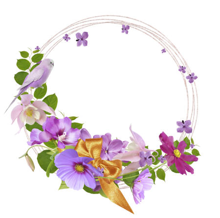 Рамка из цветов