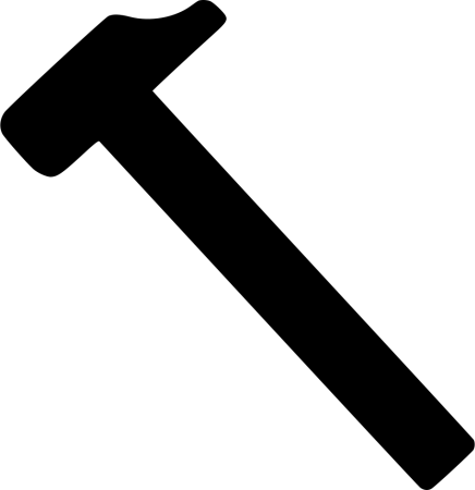 Пиктограмма молоток