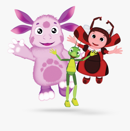 Герои мультфильма Лунтик