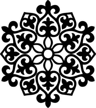Казахские узоры