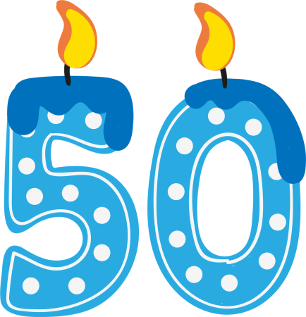 50 Лет красивые цифры