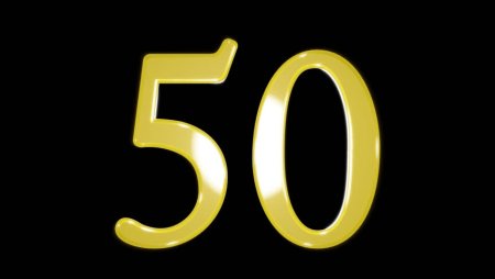 Цифра 50 красиво