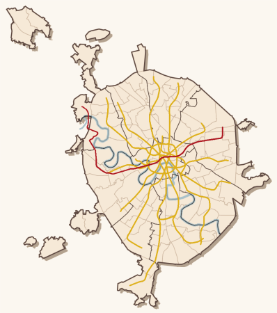 Интерактивная карта Москвы