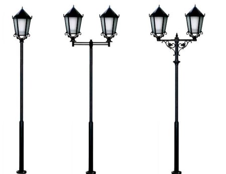 Уличный фонарный столб trunca 105415 ip44 коричневый