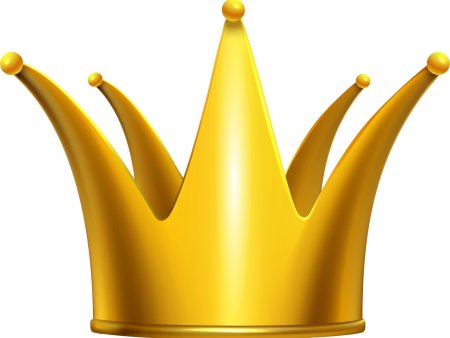 Корона на прозрачном фоне