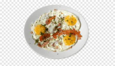 Яичница мультяшка
