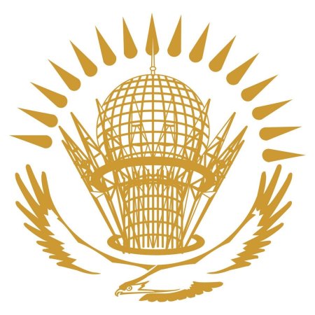 Казахский орнамент Шанырак юрта