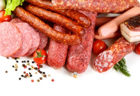 Мясо колбасы