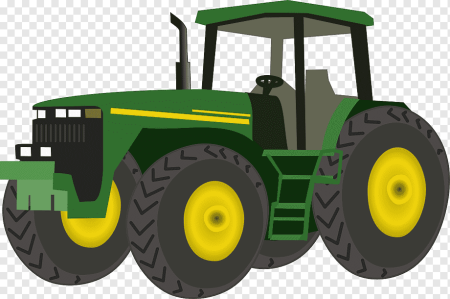 Трактор John Deere векторный
