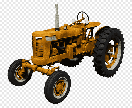 3ds Max трактор