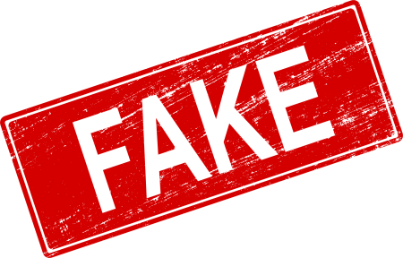 Штамп fake