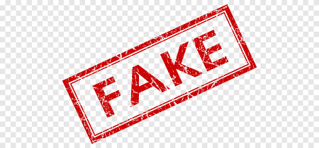 Штамп fake