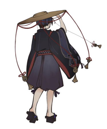 Genshin Impact Mona Чиби