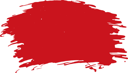 Красный мазок кистью