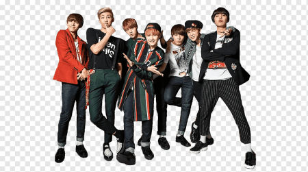 Группа BTS В полный рост