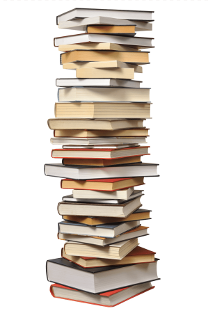 Стопка старинных книг