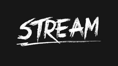 Stream без фона