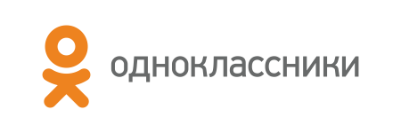 Значок Одноклассники черный
