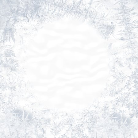 Снег на черном фоне