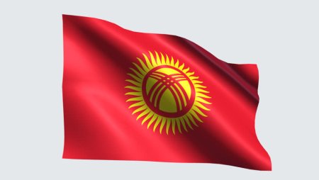 Флаг Киргизии