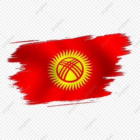 Флаг Кыргызстана