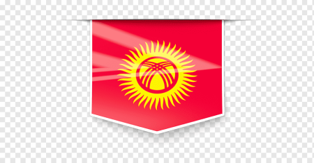 Флаг Кыргызстана 3d