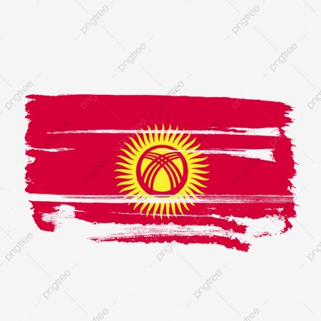 Флаг Кыргызстана