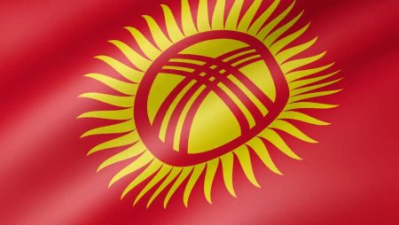 Флаг Кыргызстана