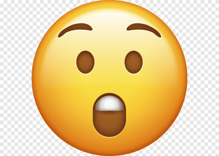 Смайл удивление айфон