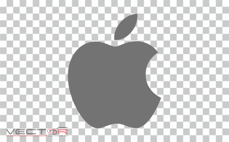 Apple марка синяя